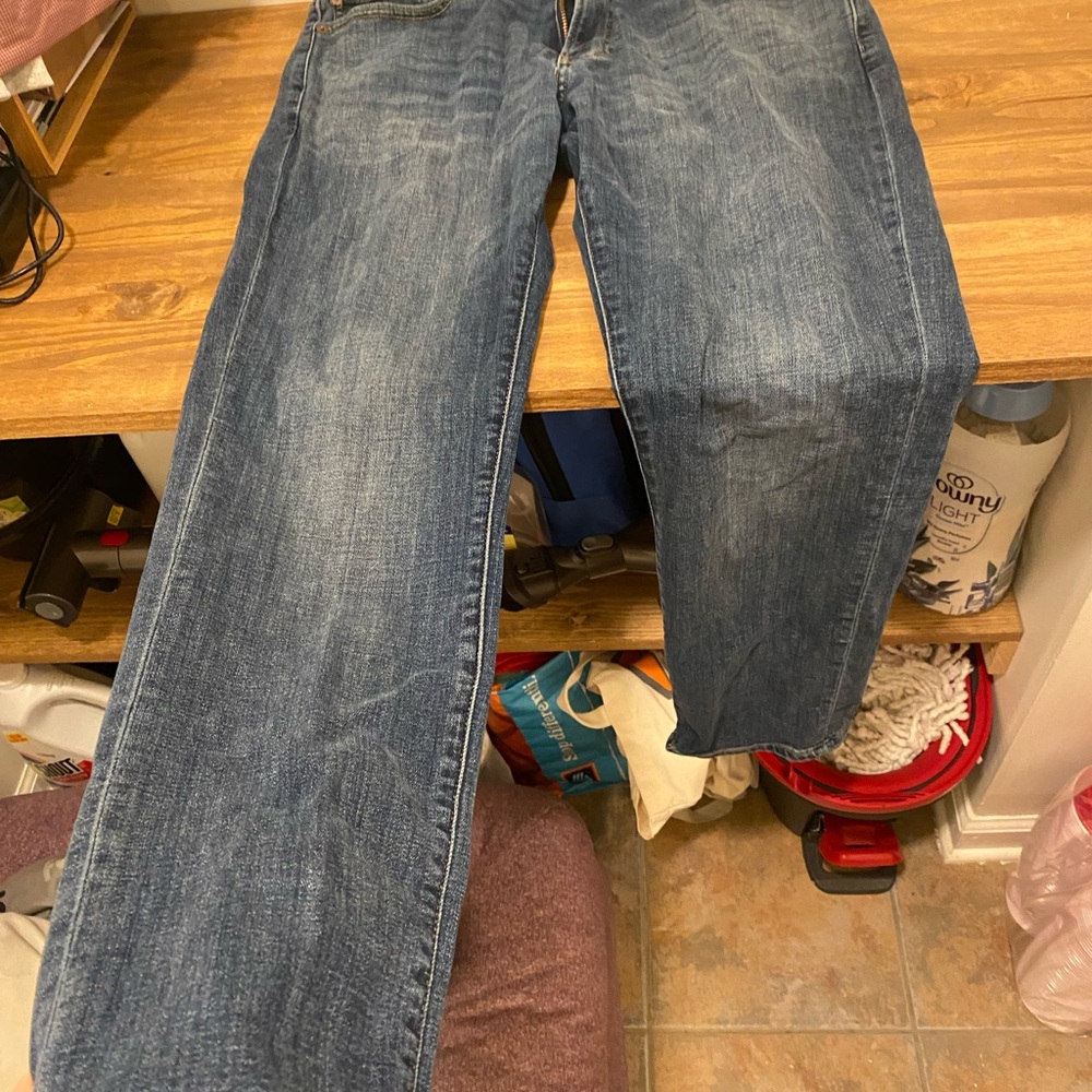 Lucky Brand Men's Straight Blue Jeans